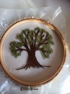 Machine Embroidery Trees 1