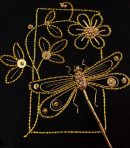 Introduction to gold work Dragonfly