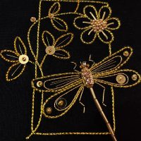 Introduction to Goldwork: Dragonfly