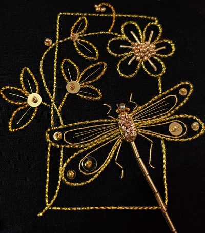 Introduction to gold work Dragonfly