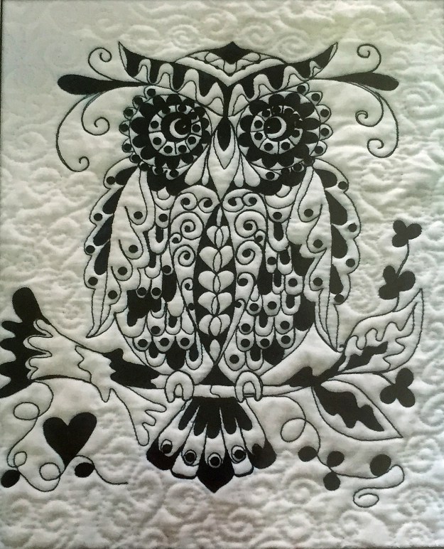 Zentangle Owl