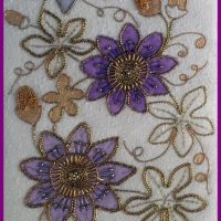Passion Flower Goldwork