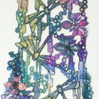 Dragonfly Organza Panel Kit