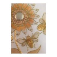 Summer Flower and Bumblebees