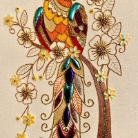 Goldwork Parrot